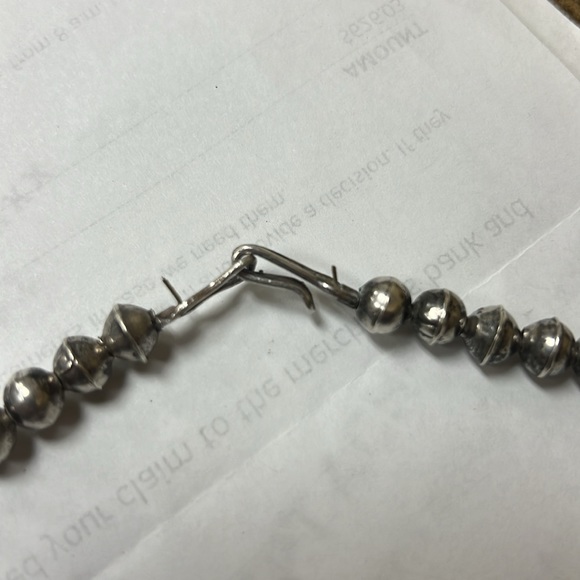 Vintage Native Americans Sterling Silver Turquoise - Picture 6 of 6